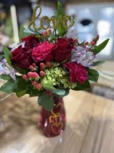 Blush Elegance Rose Arrangement